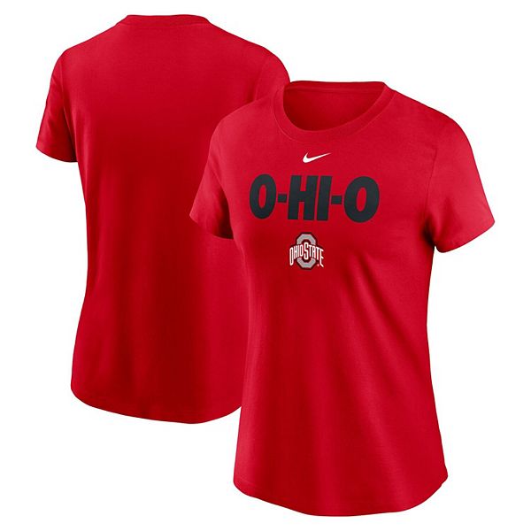 Футболка Women's scarlet Ohio State Buckeyes local ultimate chant Nike
Футболка Women's scarlet Ohio State Buckeyes local ultimate chant Nike