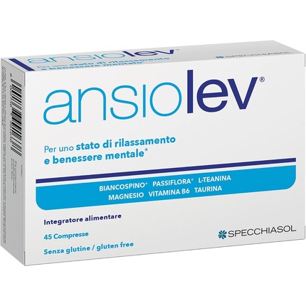 Ansiolev Mood Tone Supplement 45 таблеток Specchiasol
Ansiolev Mood Tone Supplement 45 таблеток Specchiasol