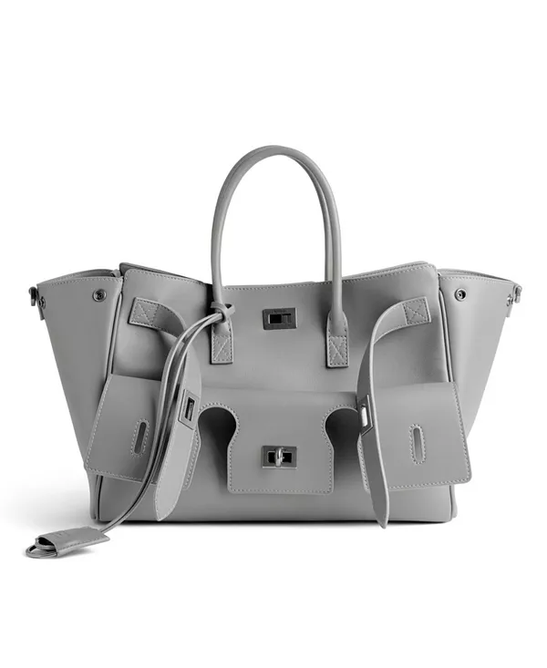 Сумка Bel Air Carry All маленькая Balenciaga, серый
Сумка Bel Air Carry All маленькая Balenciaga, серый