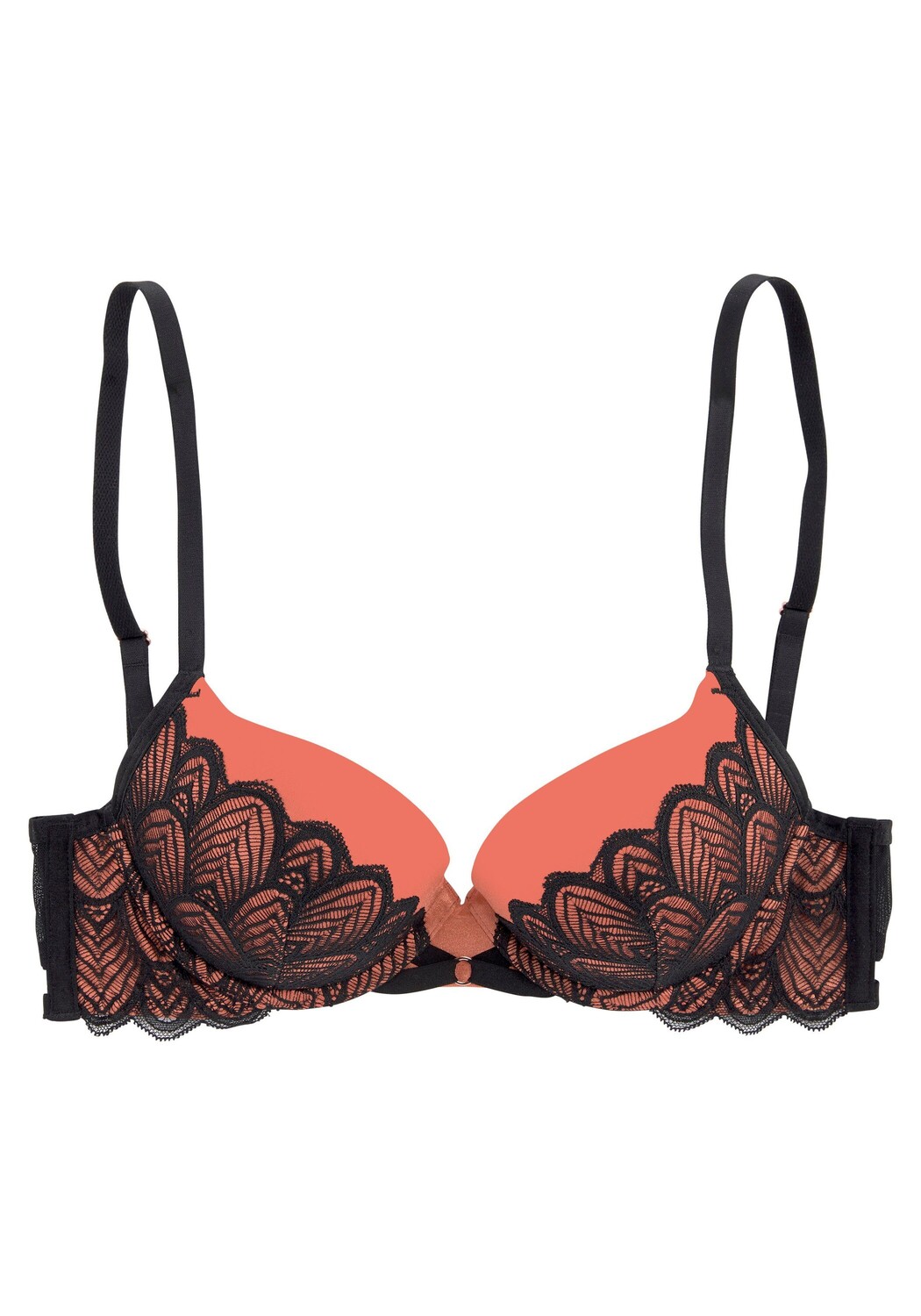 Бюстгальтер пуш ап LASCANA, цвет schwarz kupfer
Бюстгальтер пуш ап LASCANA, цвет schwarz kupfer