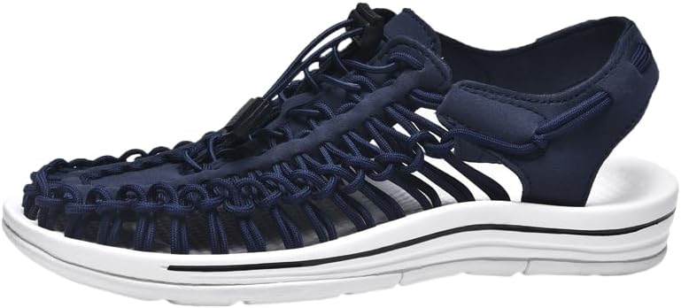 Мужские сандалии HCHCTRY с обернутыми пальцами, дышащие плоские сандалии, летние пляжные сандалии на вынос, повседневные плетеные сандалии, мужские спортивные сандалии, темно-синий
Мужские сандалии HCHCTRY с обернутыми пальцами, дышащие плоские сандалии, летние пляжные сандалии на вынос, повседневные плетеные сандалии, мужские спортивные сандалии, темно-синий