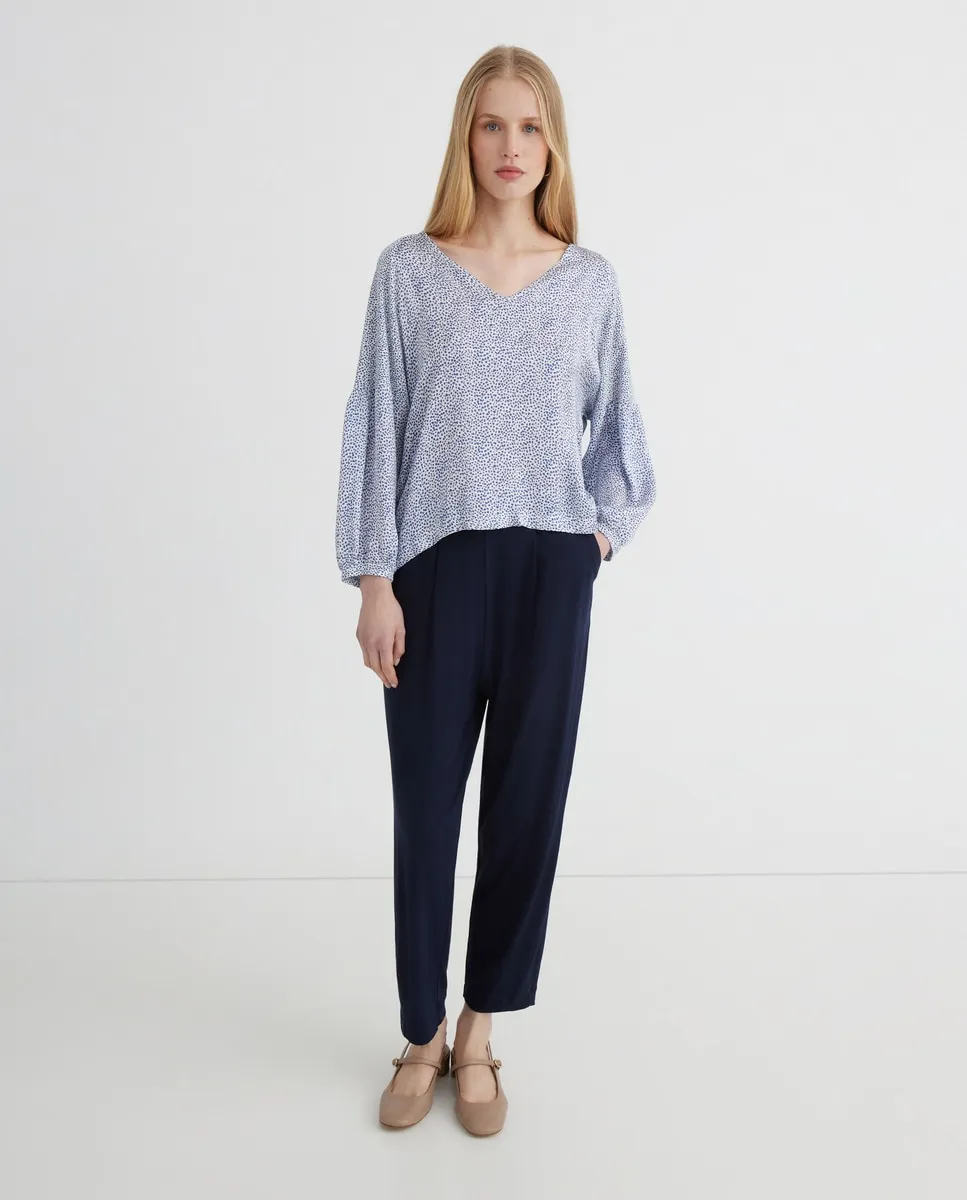 Длинные брюки с карманами и складками Guitare, темно-синий
Длинные брюки с карманами и складками Guitare, темно-синий