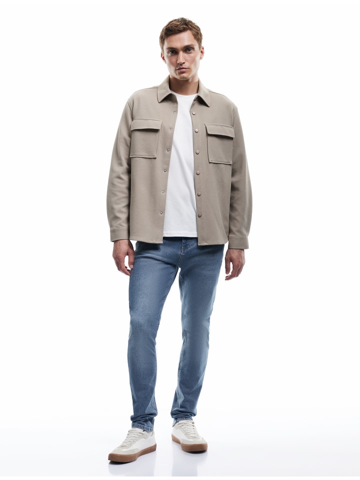 Брюки цвета индиго KOTON
Брюки цвета индиго KOTON