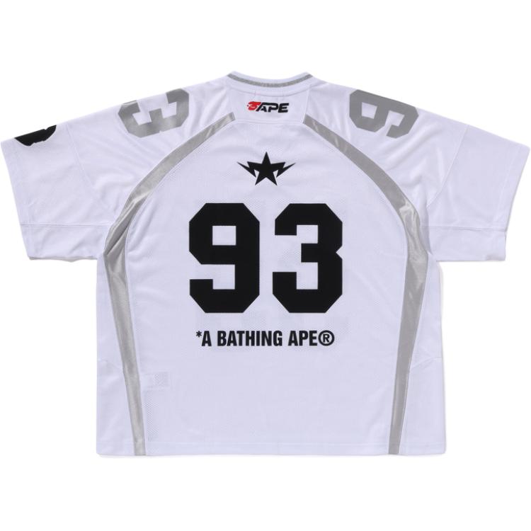 Футболка с номером 93 A BATHING APE, белый
Футболка с номером 93 A BATHING APE, белый