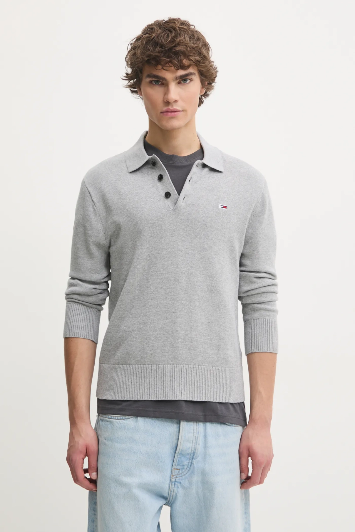 Хлопковый свитер Tommy Jeans, серый
Хлопковый свитер Tommy Jeans, серый
