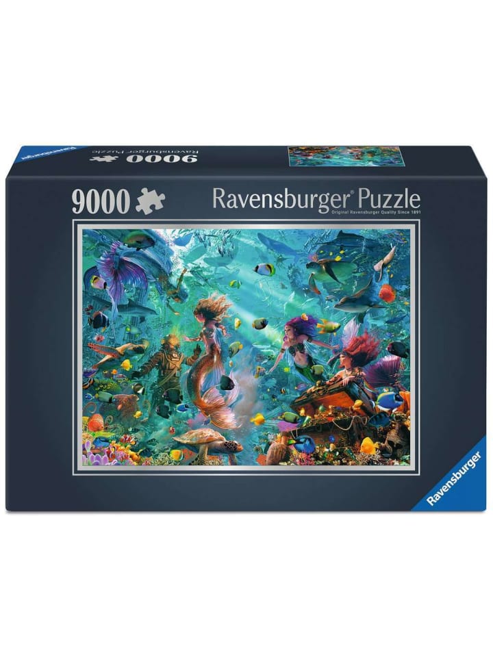 Пазл Ravensburger из 9000 деталей, «Королевство под водой», с красочным принтом
Пазл Ravensburger из 9000 деталей, «Королевство под водой», с красочным принтом