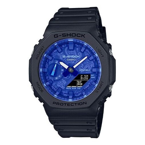 Часы CASIO G-Shock Analog-Digital 'Black Blue', черный
Часы CASIO G-Shock Analog-Digital 'Black Blue', черный