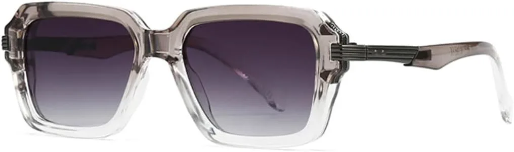 Ретро двухцветные солнцезащитные очки для женщин и мужчин с заклепками, градиентной защитой от УФ-излучения UV400, в стиле панк UATXTAU, Gray Gray Gradient
Ретро двухцветные солнцезащитные очки для женщин и мужчин с заклепками, градиентной защитой от УФ-излучения UV400, в стиле панк UATXTAU, Gray Gray Gradient