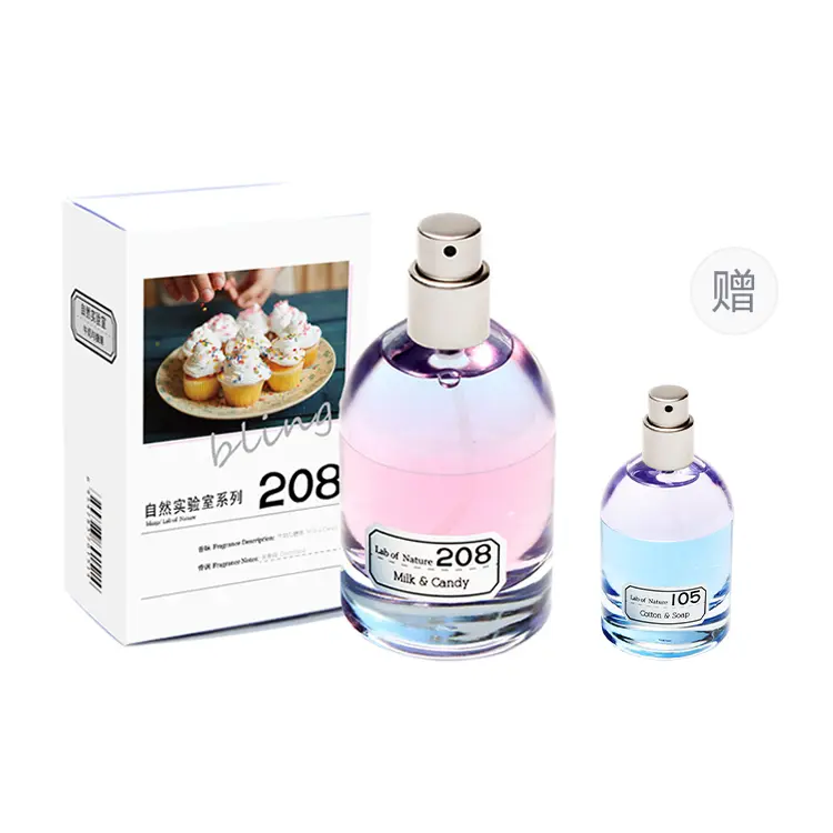 Набор парфюмерной воды Blings 208 Milk & Candy и 105 Cotton & Soap, 50 мл*2
Набор парфюмерной воды Blings 208 Milk & Candy и 105 Cotton & Soap, 50 мл*2