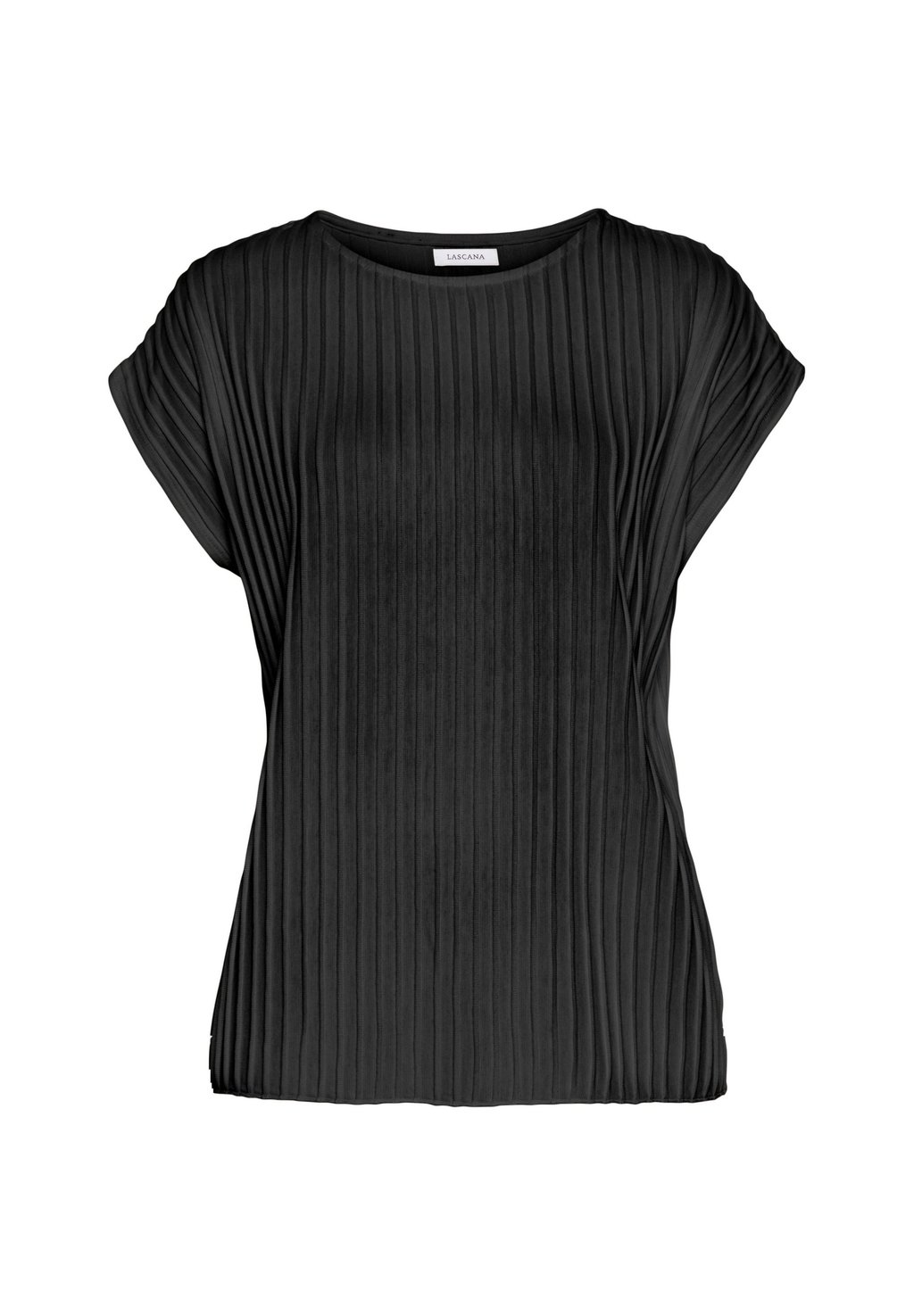 Базовая футболка LASCANA, черный
Базовая футболка LASCANA, черный