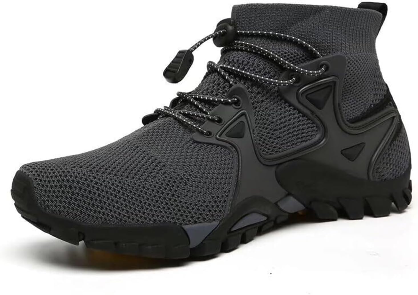 Мужские походные кроссовки на открытом воздухе, дышащие лоферы, удобные повседневные туфли с круглым носком, без шнурков, для ходьбы Generic, серый
Мужские походные кроссовки на открытом воздухе, дышащие лоферы, удобные повседневные туфли с круглым носком, без шнурков, для ходьбы Generic, серый