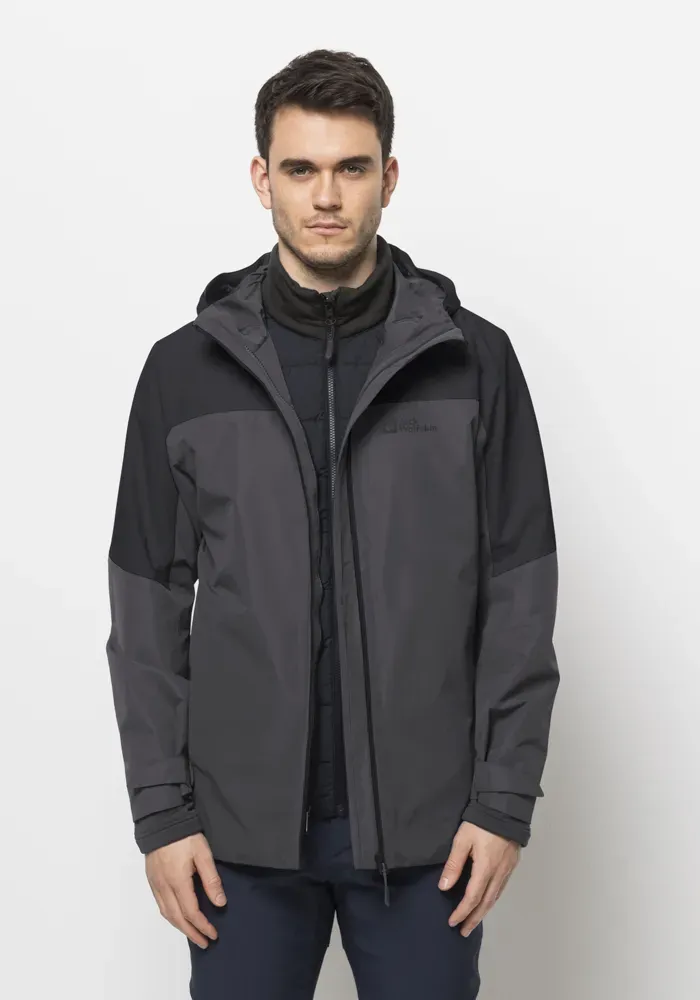 Функциональная куртка 3-в-1 Jack Wolfskin "GLAABACH 3IN1 JKT M " (2 шт.), с капюшоном, черный
Функциональная куртка 3-в-1 Jack Wolfskin "GLAABACH 3IN1 JKT M " (2 шт.), с капюшоном, черный