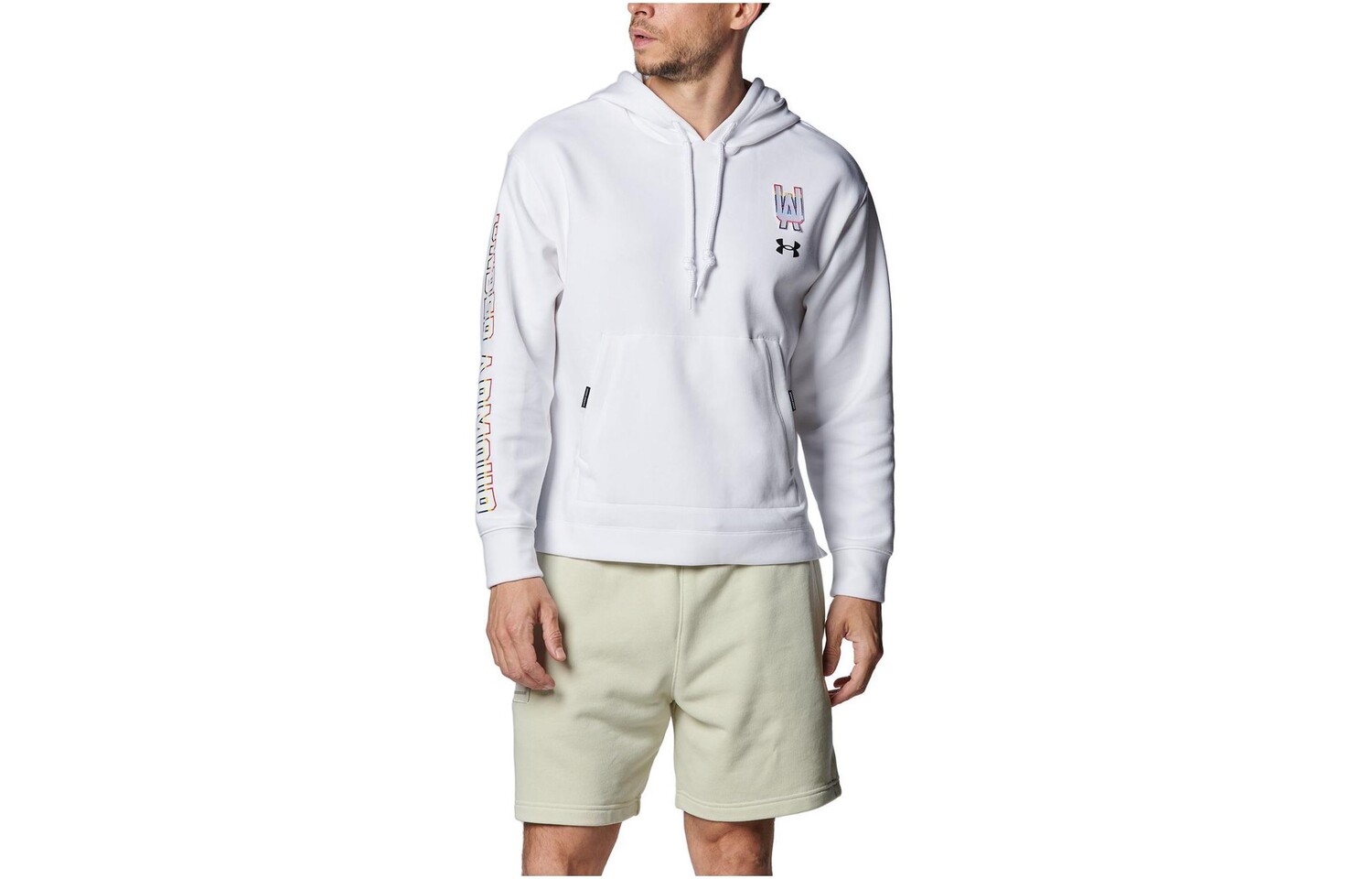 Толстовка унисекс белая Under Armour, белый
Толстовка унисекс белая Under Armour, белый