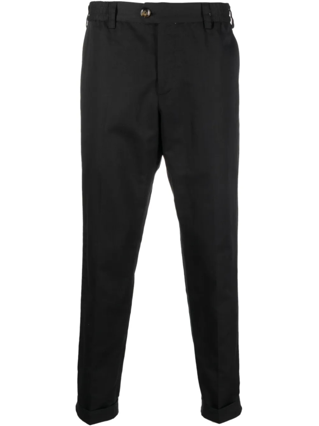 PT Torino укороченные зауженные брюки, черный
PT Torino укороченные зауженные брюки, черный