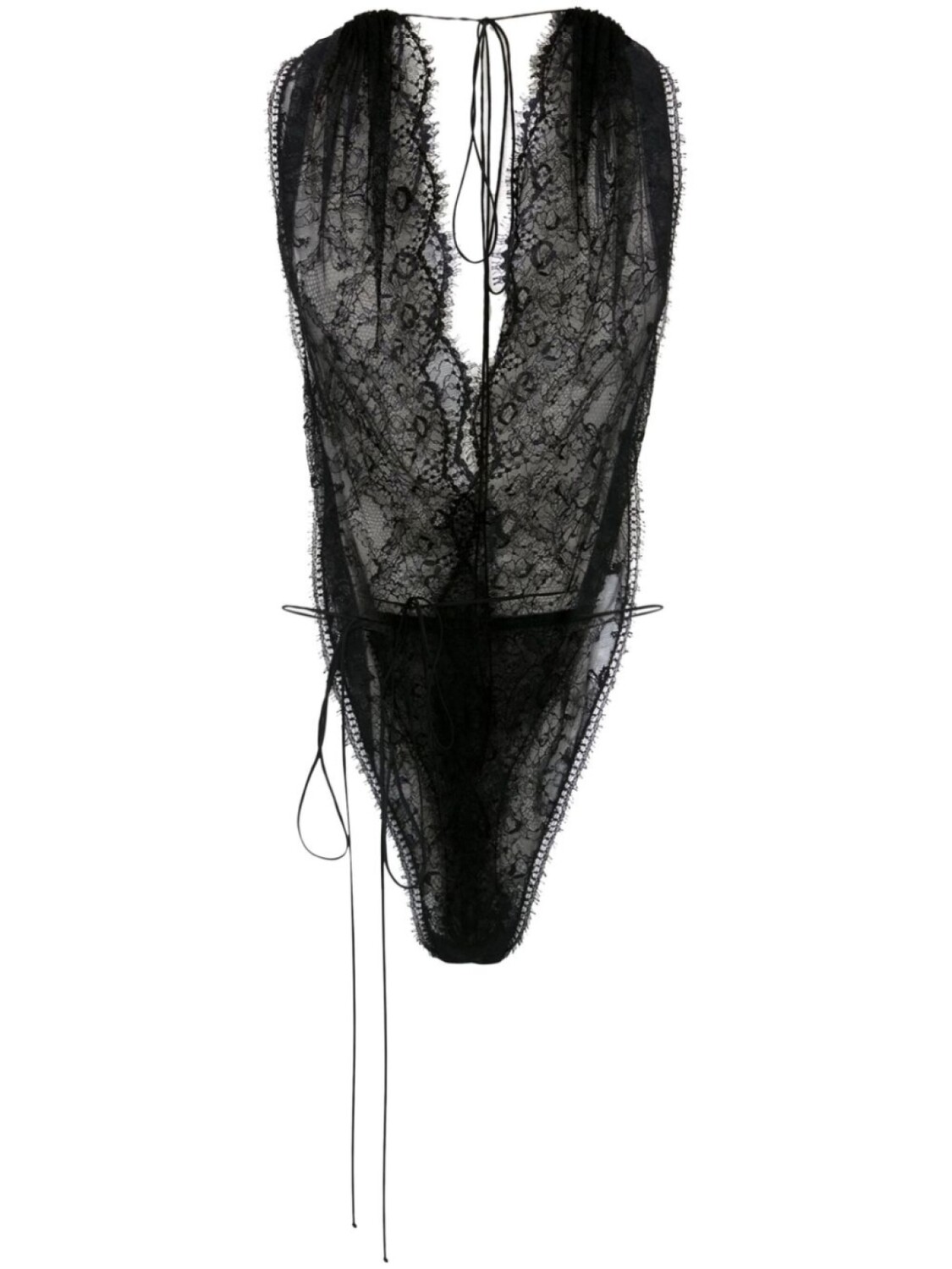 Victoria Beckham кружевное боди с вырезом халтер, черный
Victoria Beckham кружевное боди с вырезом халтер, черный