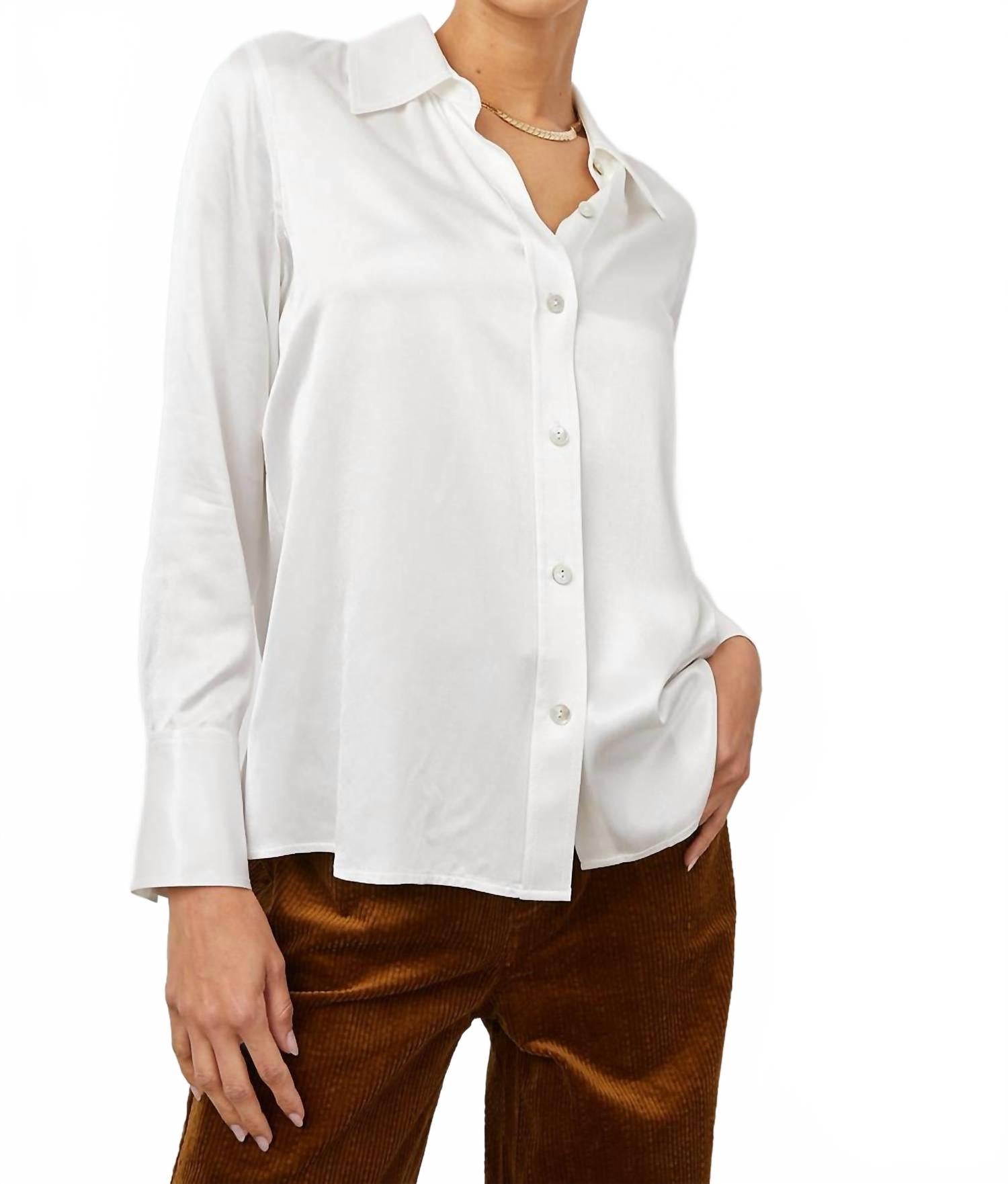 Рубашка Andrea Shirt в цвете айвори Rails, слоновая кость 
Рубашка Andrea Shirt в цвете айвори Rails, слоновая кость