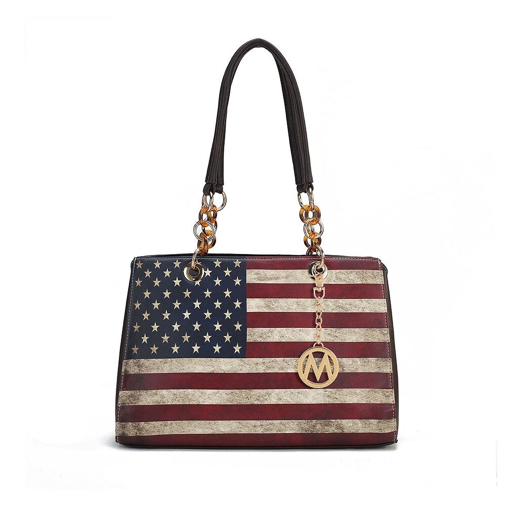 Коллекция Mkf Женская сумка через плечо Nevaeh из веганской кожи с патриотическим узором от Mia K MKF Collection, цвет Chocolate, Коричневый, Коллекция Mkf Женская сумка через плечо Nevaeh из веганской кожи с патриотическим узором от Mia K MKF Collection,
Коллекция Mkf Женская сумка через плечо Nevaeh из веганской кожи с патриотическим узором от Mia K MKF Collection, цвет Chocolate, Коричневый, Коллекция Mkf Женская сумка через плечо Nevaeh из веганской кожи с патриотическим узором от Mia K MKF Collection,