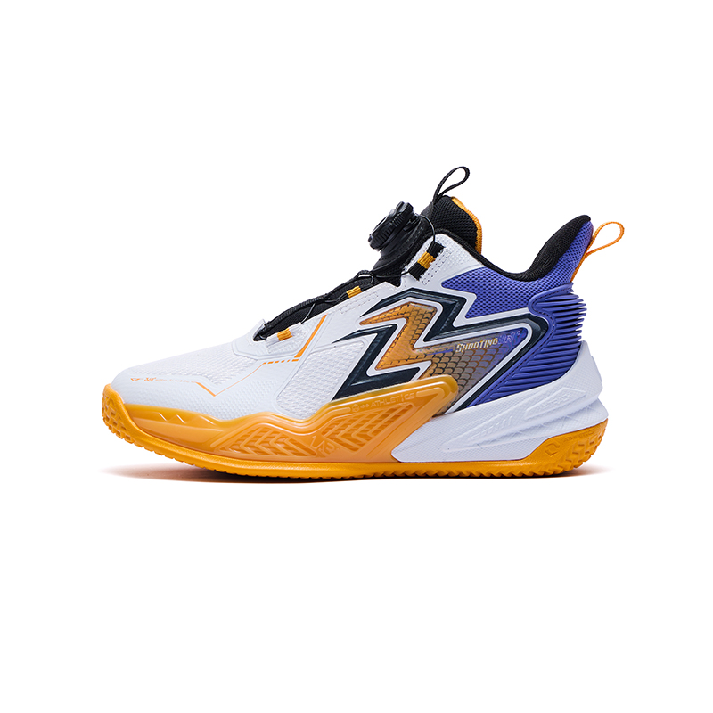 Баскетбольные кроссовки для детей начальной школы 361°KIDS, белый/фиолетовый/золотой
Баскетбольные кроссовки для детей начальной школы 361°KIDS, белый/фиолетовый/золотой