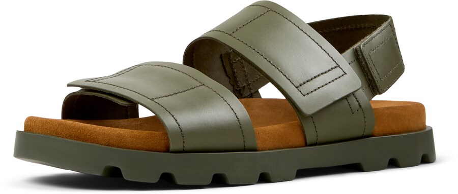 Сандалии CAMPER Brutus, оливковый
Сандалии CAMPER Brutus, оливковый