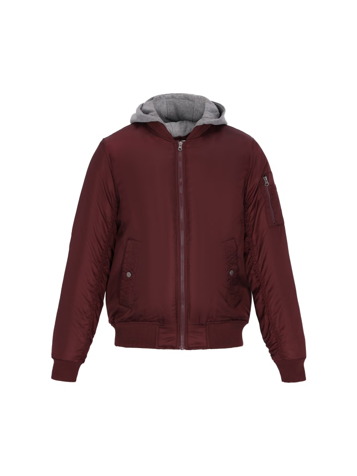 MO Мужская куртка бордового цвета
MO Мужская куртка бордового цвета