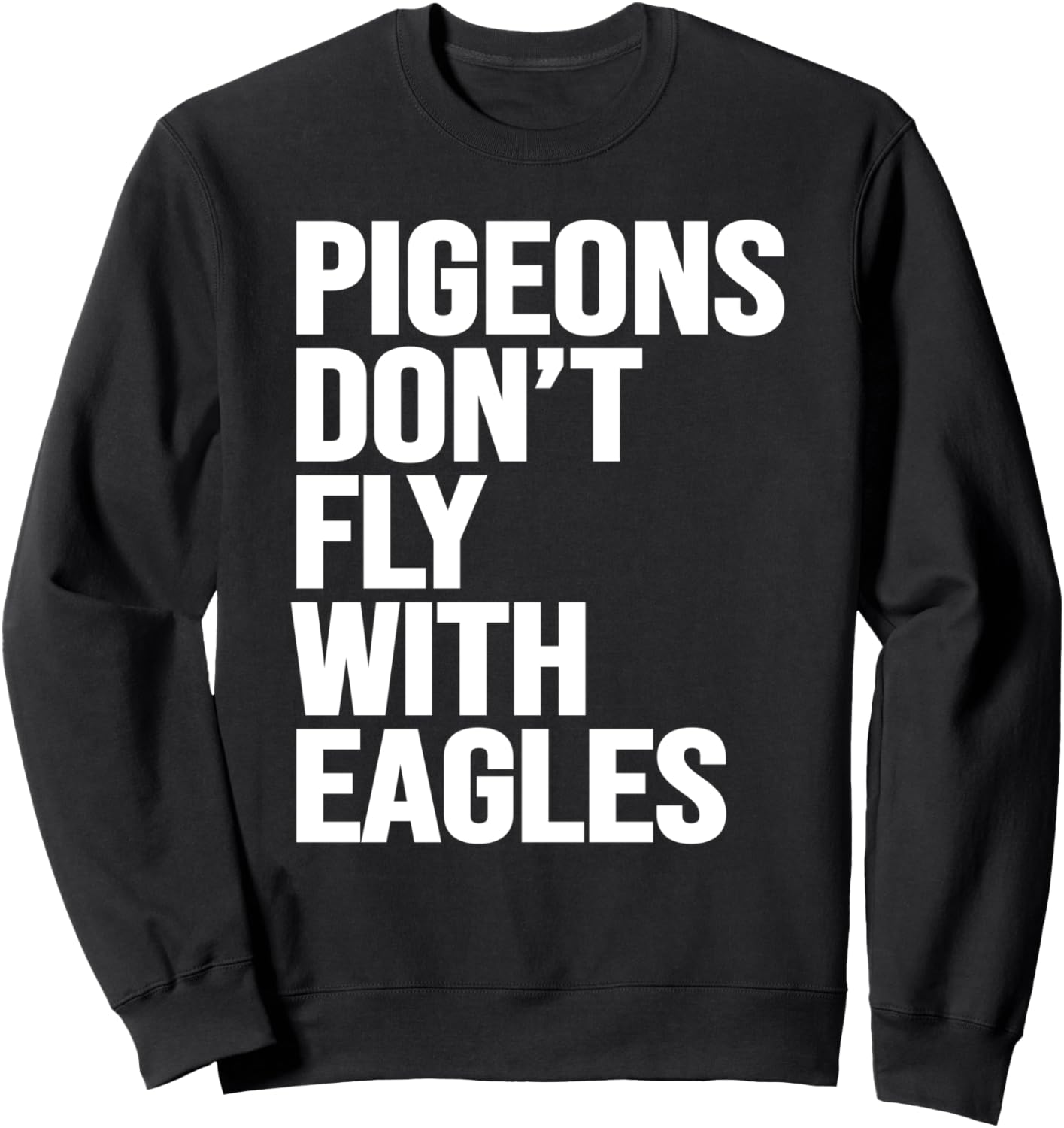 Толстовка «Голуби не летают с орлами» - мотивационная тренировка для тренера в спортзале Great Motivational Fitness Workout Special Design, черный
Толстовка «Голуби не летают с орлами» - мотивационная тренировка для тренера в спортзале Great Motivational Fitness Workout Special Design, черный