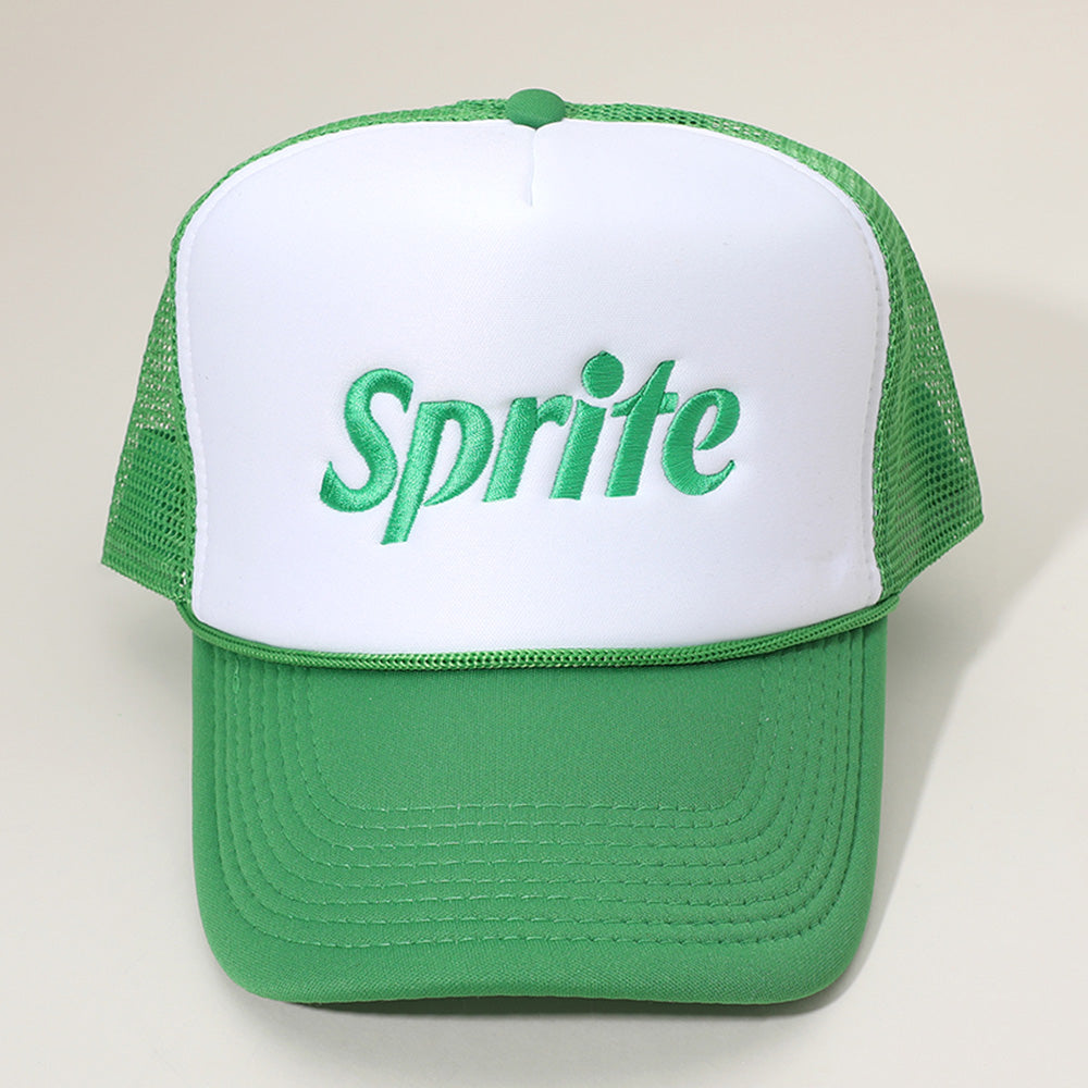 Бейсболка SPRITE с вышитой надписью и сетчатой задней частью FASHNZFAB, зеленый
Бейсболка SPRITE с вышитой надписью и сетчатой задней частью FASHNZFAB, зеленый