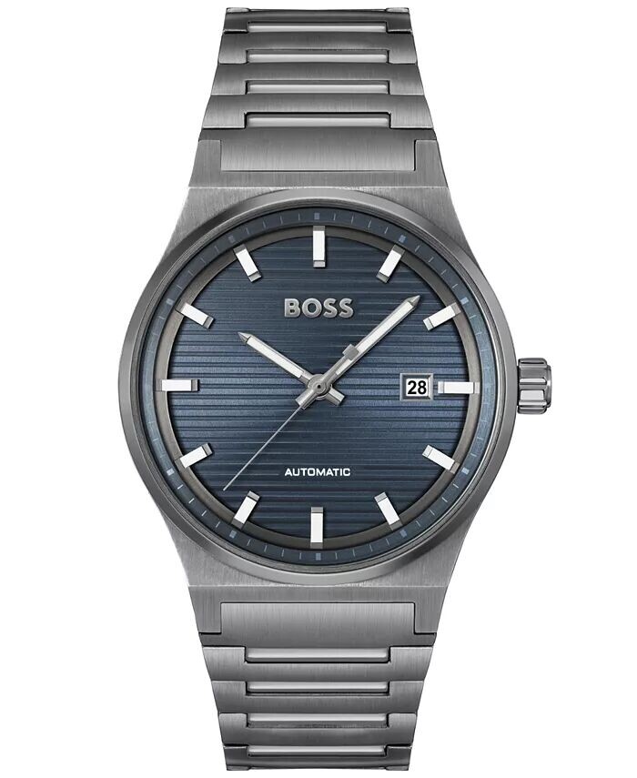 Мужские автоматические часы Candor из серой стали с ионным покрытием, 41 мм Hugo Boss
Мужские автоматические часы Candor из серой стали с ионным покрытием, 41 мм Hugo Boss