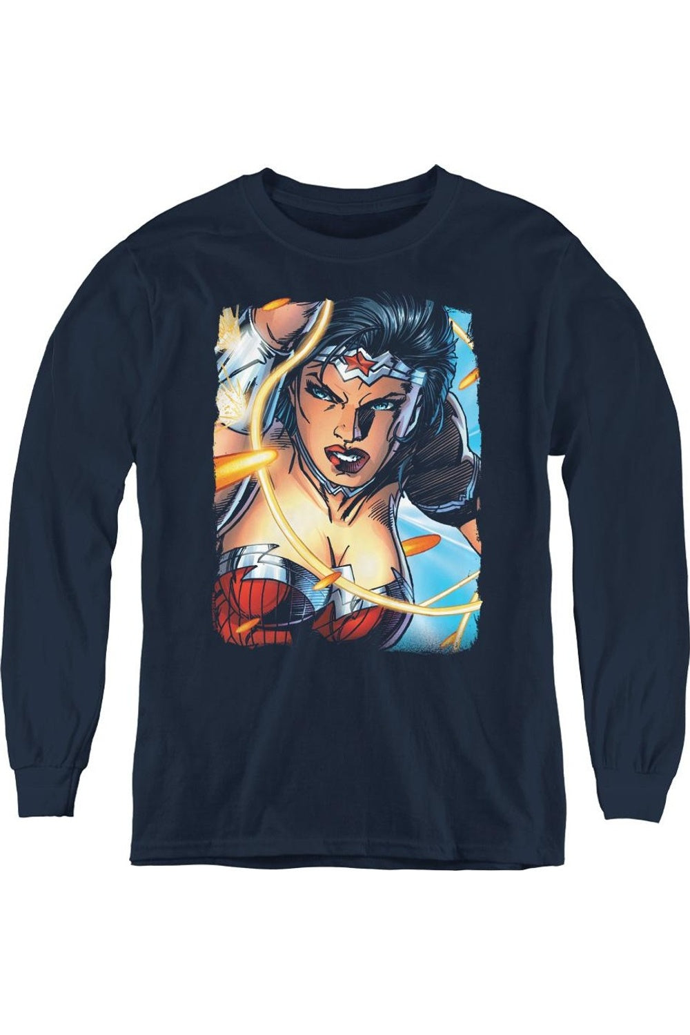 Футболка с длинным рукавом "Лига справедливости Америки" с мрачным принтом Gildan, темно-синий
Футболка с длинным рукавом "Лига справедливости Америки" с мрачным принтом Gildan, темно-синий