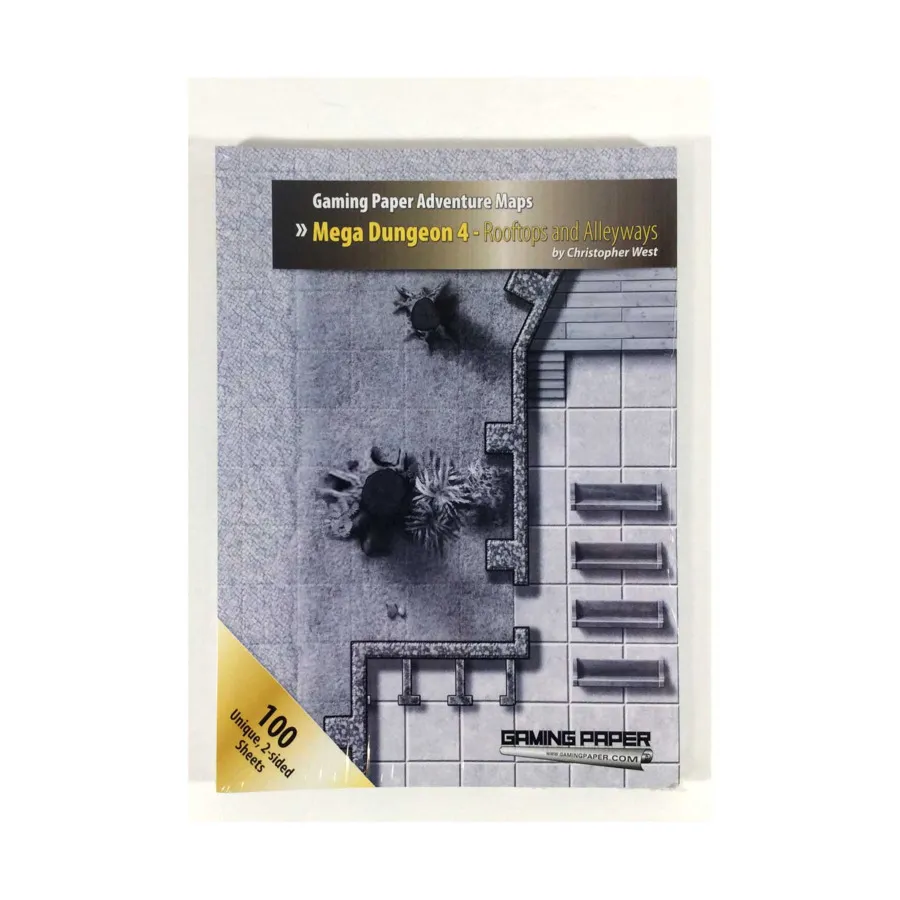 Карты приключений - Mega Dungeon 4 - Крыши и переулки, Gaming Paper
Карты приключений - Mega Dungeon 4 - Крыши и переулки, Gaming Paper