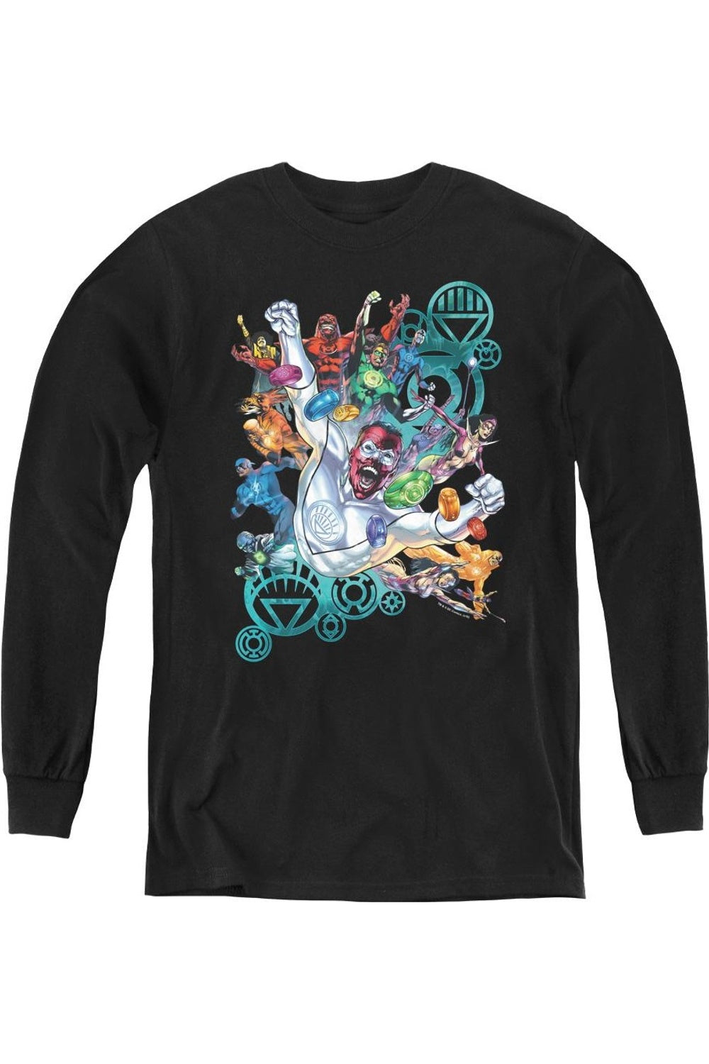 Футболка с длинным рукавом Green Lantern "Объединение фонарей" для детей Gildan
Футболка с длинным рукавом Green Lantern "Объединение фонарей" для детей Gildan