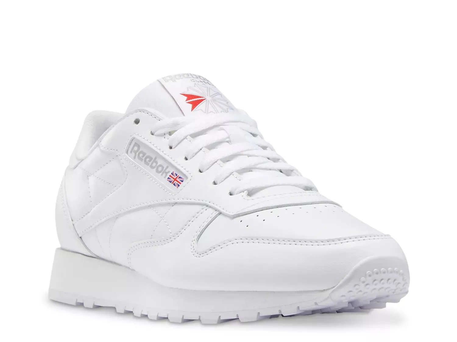 Кроссовки Reebok Classic Leather — мужские, белые
Кроссовки Reebok Classic Leather — мужские, белые