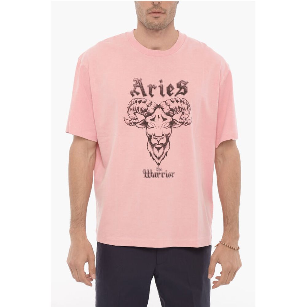 Футболка с круглым вырезом и принтом ОВЕН-ВОИН Neil Barrett, Multicolor
Футболка с круглым вырезом и принтом ОВЕН-ВОИН Neil Barrett, Multicolor