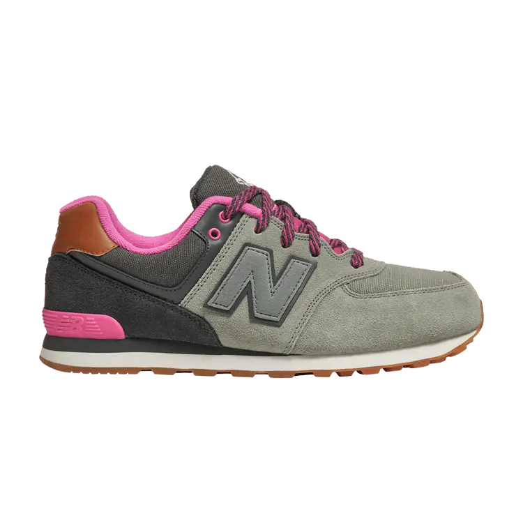 Кроссовки New Balance 574 Big Kid 'Collegiate Pack - Light Grey Pink', серый
Кроссовки New Balance 574 Big Kid 'Collegiate Pack - Light Grey Pink', серый