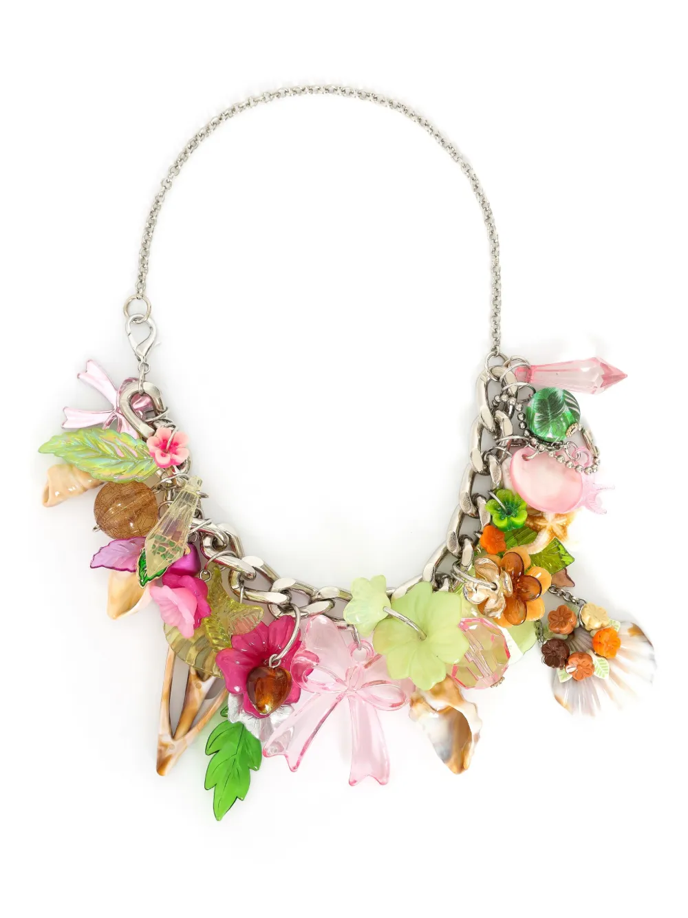 Колье с аппликацией Amir Slama, серебряный
Колье с аппликацией Amir Slama, серебряный