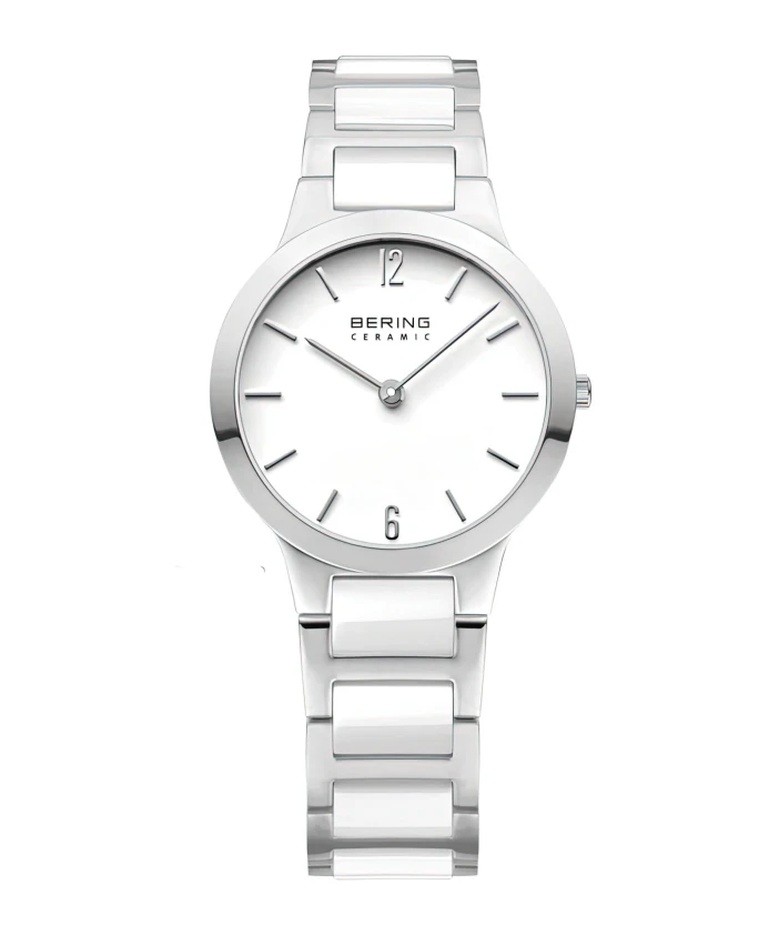 Женские наручные часы керамический браслет 29 мм ремешок из нержавеющей стали с керамическими элементами 30329-754 Bering, серый
Женские наручные часы керамический браслет 29 мм ремешок из нержавеющей стали с керамическими элементами 30329-754 Bering, серый
