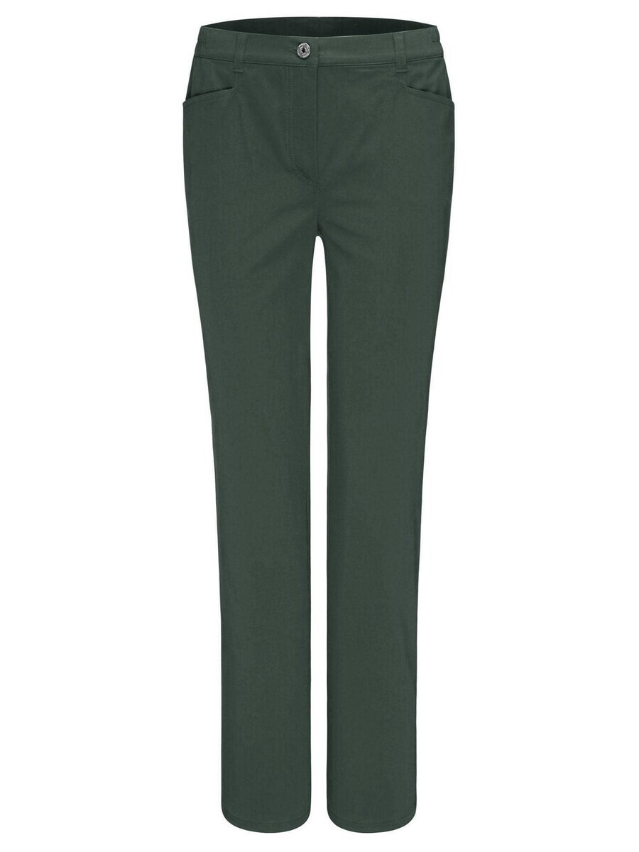 Тканевые брюки Goldner Slim fit Pants Anna, зеленый
Тканевые брюки Goldner Slim fit Pants Anna, зеленый