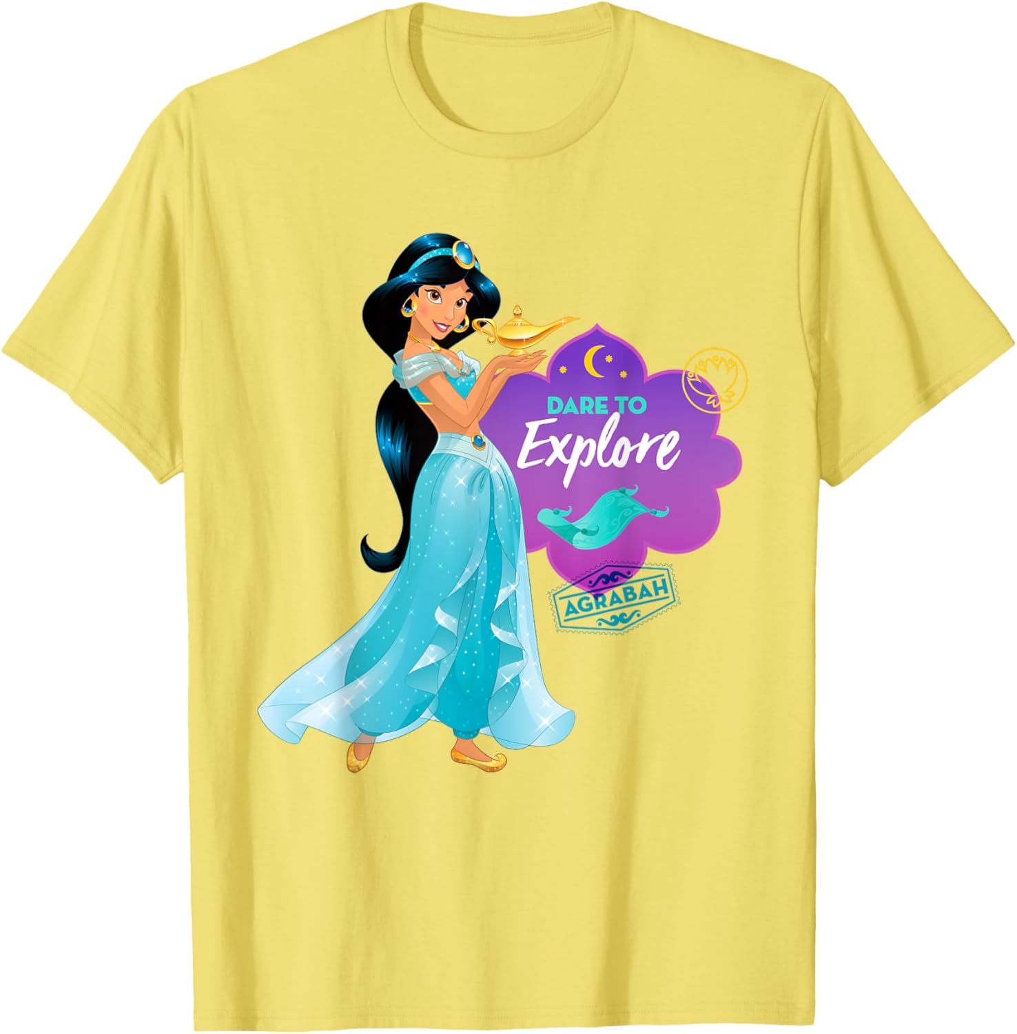 Футболка Disney Aladdin Princess Jasmine Dare to Explore, синяя
Футболка Disney Aladdin Princess Jasmine Dare to Explore, синяя