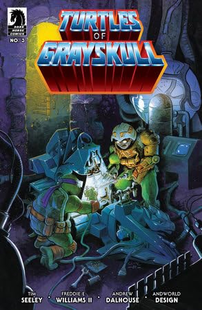 Masters of the Universe Teenage Mutant Ninja Turtles Turtles of Grayskull #3 CVR B Crook (Dark Horse Comic)
Masters of the Universe Teenage Mutant Ninja Turtles Turtles of Grayskull #3 CVR B Crook (Dark Horse Comic)