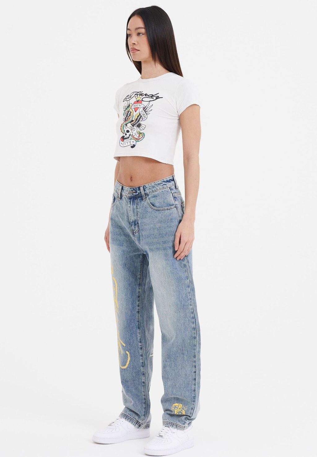 Футболка с принтом Ed Hardy, серый
Футболка с принтом Ed Hardy, серый