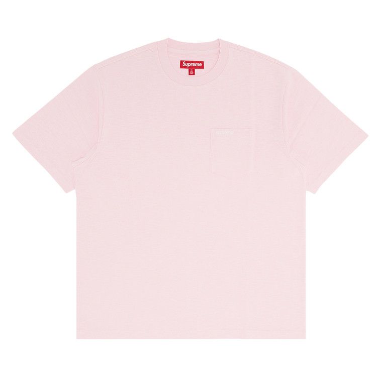 Футболка Supreme Short-Sleeve Pocket Tee, Light Pink 
Футболка Supreme Short-Sleeve Pocket Tee, Light Pink