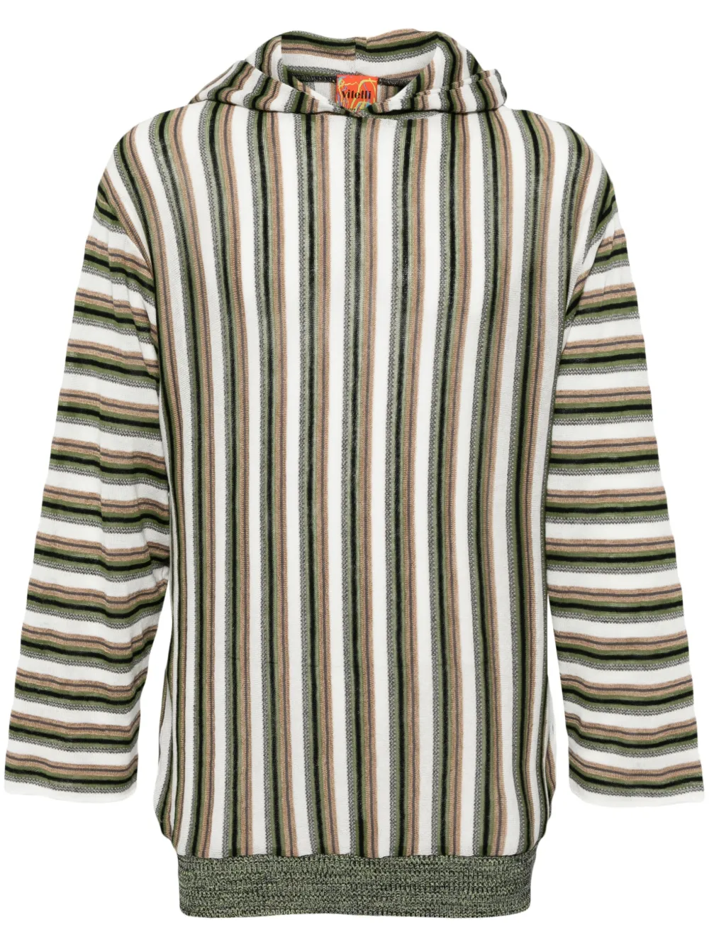 Худи в полоску Vitelli, зеленый
Худи в полоску Vitelli, зеленый