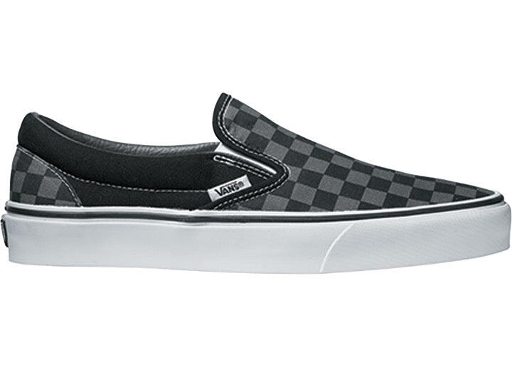 Кроссовки Vans Classic Slip-On (Checkerboard) чёрные/оловянные
Кроссовки Vans Classic Slip-On (Checkerboard) чёрные/оловянные