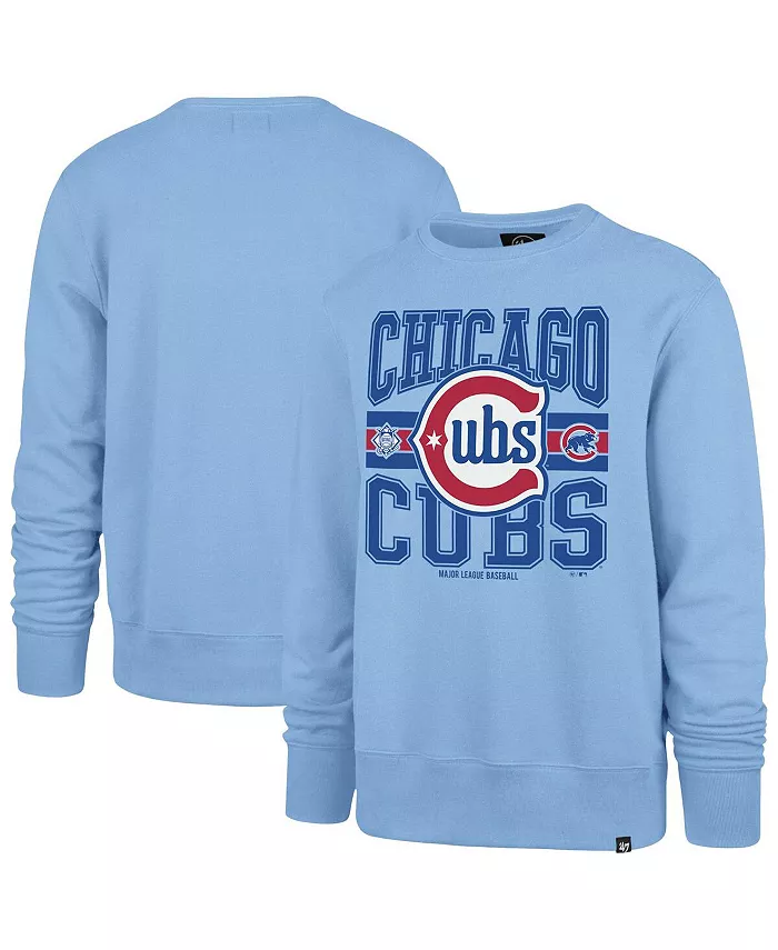 Мужская светло-голубая толстовка с капюшоном Chicago Cubs Letters Headline '47 Brand
Мужская светло-голубая толстовка с капюшоном Chicago Cubs Letters Headline '47 Brand