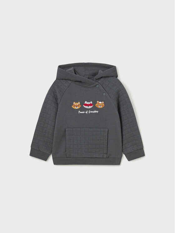 Толстовка обычного кроя Mayoral, серый
Толстовка обычного кроя Mayoral, серый