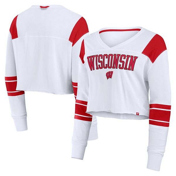 Женская белая футболка Wisconsin Badgers с длинным рукавом и V-образным вырезом Fanatics, Белый, Женская белая футболка Wisconsin Badgers с длинным рукавом и V-образным вырезом Fanatics
Женская белая футболка Wisconsin Badgers с длинным рукавом и V-образным вырезом Fanatics, Белый, Женская белая футболка Wisconsin Badgers с длинным рукавом и V-образным вырезом Fanatics