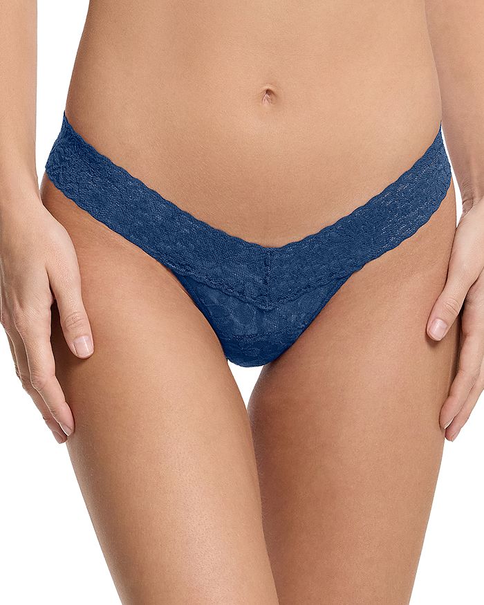 Флора Лейс Тонг с низкой посадкой Hanky Panky, синий
Флора Лейс Тонг с низкой посадкой Hanky Panky, синий