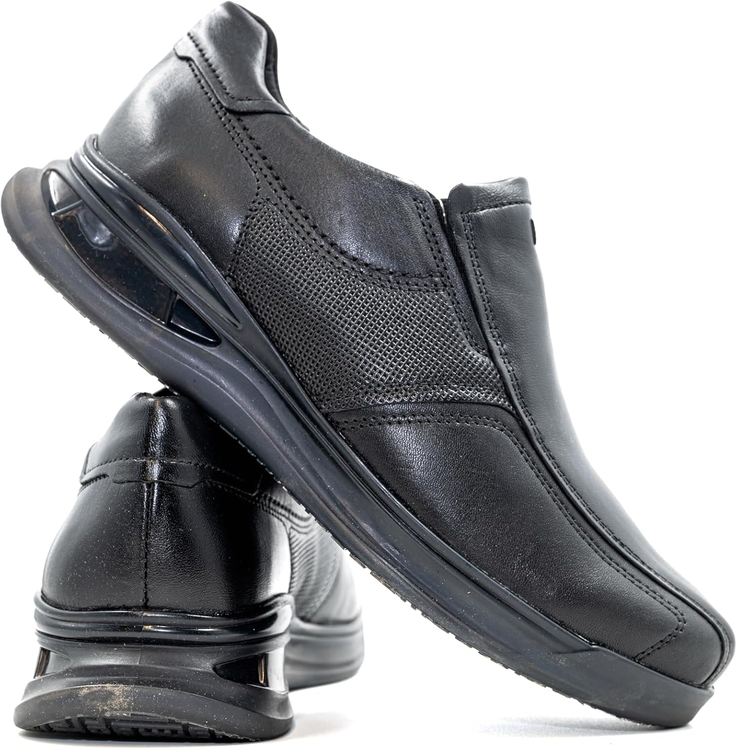 Мужские повседневные слипоны PEGADA из натуральной кожи, лоферы с мемори-пеной, модель 126802, низкие удобные прогулочные туфли с резиновой подошвой, черный
Мужские повседневные слипоны PEGADA из натуральной кожи, лоферы с мемори-пеной, модель 126802, низкие удобные прогулочные туфли с резиновой подошвой, черный