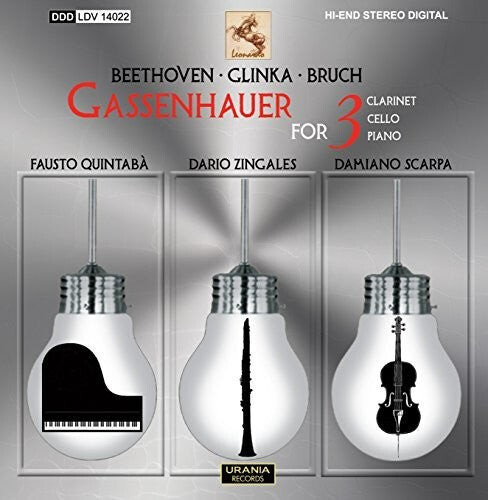 CD диск Zingales / Scarpa / Quintaba: Gassenhauer for 3
CD диск Zingales / Scarpa / Quintaba: Gassenhauer for 3