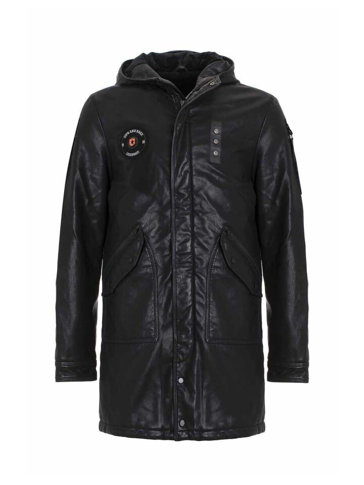 Кожаная куртка Cipo & Baxx Mantel, черный
Кожаная куртка Cipo & Baxx Mantel, черный