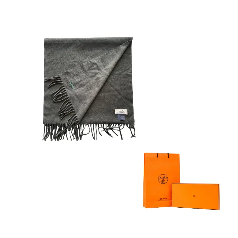 HERMES Кашемировый вязаный шарф унисекс Джаспер, Jasper
HERMES Кашемировый вязаный шарф унисекс Джаспер, Jasper